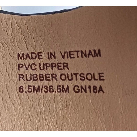 Michael Kors Thong Sandal Brown MK Logo Cork Block Heel Buckle Ankle Strap Sz 6 - Picture 12 of 12